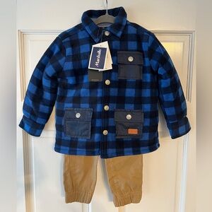 NWT 7 for all Mankind Shirt Jacket and Pants